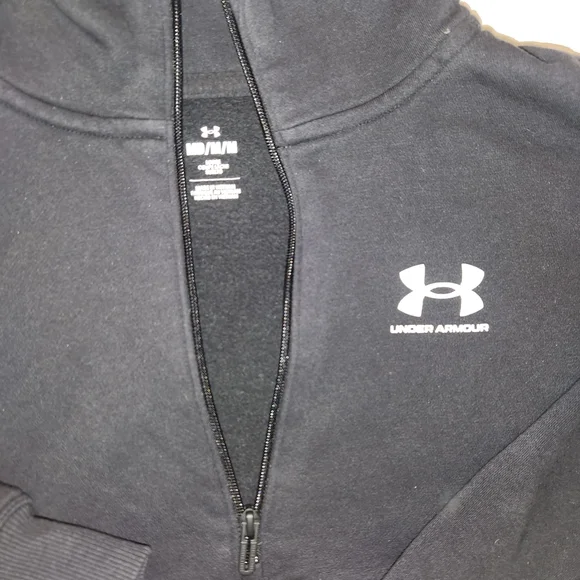 Under Armour Crop Quarter Zip Medium - Picture 2 of 3
